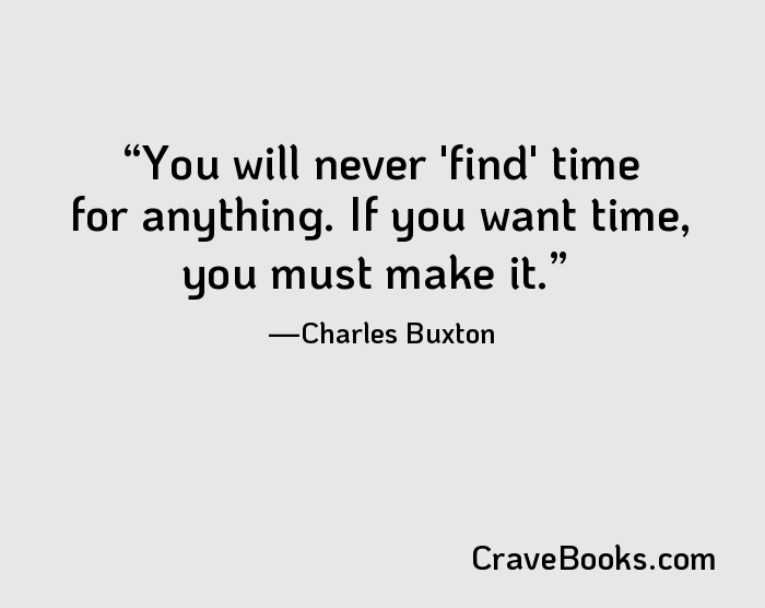 You will never 'find' time for anything. If you want time, you must make it.